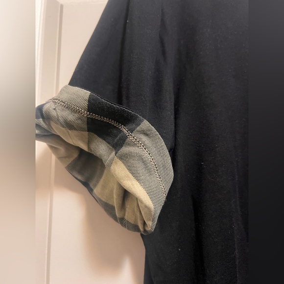 Authentic Burberry Nova Check Reversible Tshirt- L/XL - Picture 13 of 14